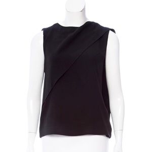 Narciso Rodriguez Draped Crepe Top